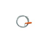 Déboucheur manuel 2 m câble spirale 6 mm manivelle