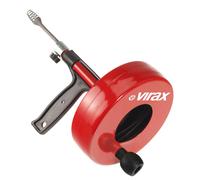 Déboucheur manuel à tambour VIRAX pour canalisation Ø25-50 mm - 290600