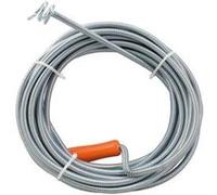 Déboucheur manuel FISCHER DAREX 10 m queue 23 mm à manivelle Gris métallique/acier avec poignée/poignée orange