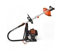 Débroussailleuse à dos thermique DAEWOO 2 temps, 51,7 cm3, avec fil et lames 3 dents - DBC520BG