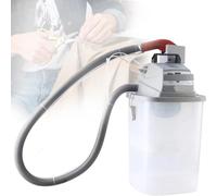 Débroussailleuse automatique pour tissu, capacité de 30 L, tête unique, sans balais, avec seau de rangement pour une gestion efficace du fil