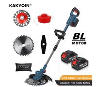 Débroussailleuse électrique - Largeur de coupe de 8 Inch - Moteur sans balais - Idéale pour l'entretien des jardins
