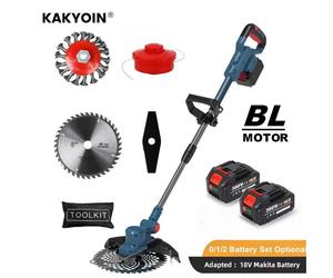 Débroussailleuse électrique - Largeur de coupe de 8 Inch - Moteur sans balais - Idéale pour l'entretien des jardins