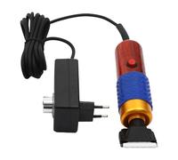 Débroussailleuse électrique pour tapis - Rangement de bureau avec guide de cisaillement - Ciseaux à tapis à faible vibration - Ciseaux à tapis pour tapis de petite à moyenne taille 100-240 V, 50/