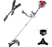 Débroussailleuse essence IBF 43, comprenant une bobine de fil, une lame et une sangle de portage | 42,7 cm, 1,1 kW, protection contre l'encrassement par l'herbe, moteur 2 temps, remplacement du filtre