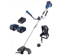 Débroussailleuse sans fil SCHEPPACH BC-BCH380/40-X SET L2, Coupe 38 mm, 2 batteries 20V 4Ah IXES, Chargeur double