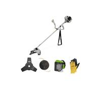 Débroussailleuse thermique 43Cm3 + Casque de sécurité anti-bruit + Gants de protection VITO