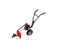 Débroussailleuse thermique à roues 52cm3 + bobine + disque