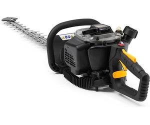 Débroussailleuse thermique AHT 555, lame double de 60 cm, diamètre de branche maximal : 27 mm, moteur de 22,5 ccm, 650 W, poignée pivotante arrière, inclut un protecteur de lame