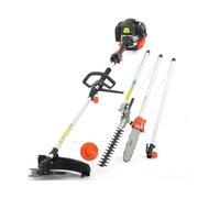 Fuxtec Débroussailleuse Thermique Multifonction 5 en 1 Multitool FX-MT152E - Easy Starter 3CV 52 cm³, Moteur 2 Temps, Élagueuse Taille Haie Coupe Bordure avec Fil ou Lame 1 Mètre Rallonge