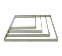 DeBuyer - Cercle à tartes carré en inox, Longueur 8 cm