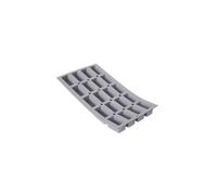 DeBuyer - Elastomoule - Moule en silicone : Mini cakes 49 x 27 cm, soit 20 alvéoles