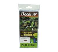 DECAM RADICAL 10308 - Piège à Glu pour Nuisible Trips - 10 Pièces - Bleu