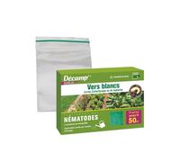 Décamp' - Nématodes HB Anti vers Blancs, otiorhynques et hannetons 25M - 50m²
