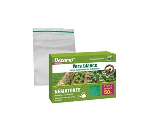Décamp' - Nématodes HB Anti vers Blancs, otiorhynques et hannetons 25M - 50m²