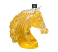 Décanter à Whisky Outil de Bar en Forme de Tête de Cheval de 35 istributeur De Liqueur Carafe Bouteille Pour Papa Anniversaire Fête des Pères Saint-Valentin Fêtes et age