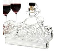 Décanteur unique - Bouteille de service en verre de 310 ml pour liqueur de collection, carafe élégante de bar, récipient à alcool de style , pichet verseur durable, présentoir de boissons