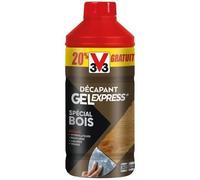 Décapant gel express - V33 - Spécial bois - Action rapide - 1L +20% offerts
