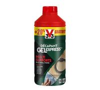 V33 Décapant multisupports Gel express Incolore 1 L + 20% offerts