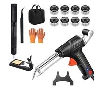 Décapeur laser,soudure laser multifonction,soudeur laser portable,dérouilleur laser,soudeuse laser pour métaux inclut 8 bobines de fil à souder soudage,dérouillage,découpe (Noir, Chaleur externe)
