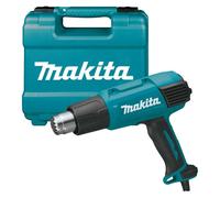 Makita Pistolet à air chaud HG6031VK 1800 W 50-600 °C Kit avec accessoires