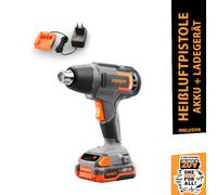 Décapeur thermique sans fil 20V FUXTEC FX-E1HLP20 - Set avec batterie 2Ah et chargeur 1A