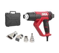 SKIL Pistolet à air chaud BLACK 2000W – Température réglable, flux d'air puissant – Kit avec maletín