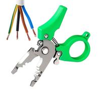 Décapeurs de fil électrique Décapeurs de câble Décapage Coupe de sertissage | Mini pince à dénuder de fil multifonctions pour la maison Démonter, tailler, diviser, couper et serrer le câble électrique