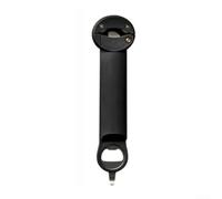 Décapsuleur coulissant 2,5-9,5 cm Grip antidérapant (Noir) | Mécanisme de préhension coulissant, caoutchouc antidérapant pour la surface, maintien sûr sur les couvercles