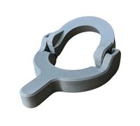 Décapsuleur de bière - 3D imprimé lanceur de bouchon pour bouteilles de bière, soda, vin, facile à presser, accessoire de fête amusant, décapsuleur interactif, gris