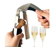 Décapsuleur de champagne Tire-boîte aux lettres ergonomique en métal