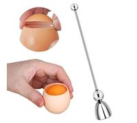Décapsuleur de coquille d'œuf, ouvre-œuf en acier inoxydable, coupe-coquille d'œuf, outil de cuisine en acier inoxydable, pour œufs à la coque et craquelins à la coque