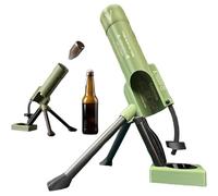 Décapsuleur de Mortier de Bière, 51 Mm, Décapsuleur de Bière Amusant, Mains Libres, épargnant,Lanceur de Bouchons Tactiques pour la Maison, les FêTes, les Bars, le Bureau, la Décoration (B)