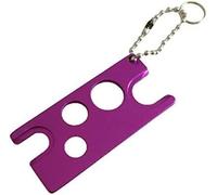 Décapsuleur d'orifice en métal violet pour huile essentielle et décapsuleur 123456r pour boules et bouchons, tire-bouchons et ouvre-bouteilles, outils de bar et verres