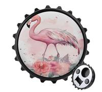 Décapsuleur en forme de flamant rose - Style vintage - Aimant de réfrigérateur - Cadeau pour petit ami, mari, père
