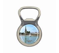 Décapsuleur magnétique La Rochelle France - Souvenir touristique - Cadeau - Collection de réfrigérateur