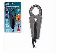 Décapsuleur multiple (lot de 1) - Ouvre-bouteille de bière, ouvre-bière, ouvre-canette de soda, ouvre-bocal, ouvre-vernis à ongles - Ouvre-bouteille pour bouteilles, bocaux, canettes, excellente aide