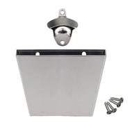 Décapsuleur mural magnétique, 14 x 9,5 cm, en de zinc, seau de rangement, poignée ergonomique, suspension, ouverture de boisson, décoration de bar, fête
