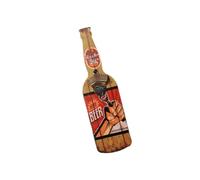 Décapsuleur mural rétro en bois bucolique pour cuisine, pièce décorative durable pour la maison, les pubs