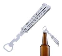 Décapsuleur papillon pour bouteille de bière, ouvre-bière en métal, accessoires de bar | Ouvre-bouteille sûr, accessoire de bar - Coupe-papillon multifonction pour une utilisation facile