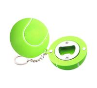 Décapsuleur porte-clés - 6,8 cm magnétique PP Sports Ball Beer Tool avec breloque de sac | Accessoire de retrait de bouchon de boisson multifonction portable | Gadget compact pour voyage, pique-nique