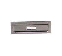 Entrée de boîte à lettre inox n°2 DECAYEUX - 230 x 30 mm - 161238