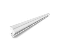 Deccart 10x Plinthe polystyrène blanche 2 m - Profil léger et durable pour décoration murale élégante - moulure décorative pour finition propre des murs - Surface prête à peindre pour projets DIY