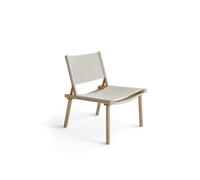Decembre Fauteuil Chêne Huilé/Toile de Lin