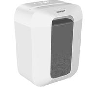 Déchiqueteuse de papier à coupe transversale - Pour le broyage de documents - Idéale pour la maison et le bureau - Fonction bloc de sécurité - Bac de 17 litres - Blanche