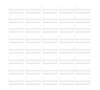 DECHOUS 100 Pièces Clips de Reliure en Métal Argenté 8cm, Pinces à Papeterie Ergonomiques et Sécurisées pour Reliure Scolaire et Scrapbooking