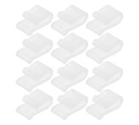 DECHOUS 12 Pièces Clip de Protection en Silicone pour Ustensiles Cuisine, Protège-poêle Antidérapant, pour Couvercle de Casserole et Cookware, Empilage et Rangement, Protection