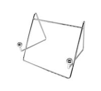 DECHOUS 1pièce Présentoir de Recettes Vertical Argenté Étagère de Rangement Légère et Polyvalente pour Cuisine et Restaurant Support Compact pour Journaux et Partitions