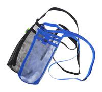 DECHOUS 2 Pièces Housse de Protection pour Bouteille d'eau Porte-Bouteille avec Sangle, Porte-gobelet en Filet, Polyester Mesh, Poche, Bandoulière Réglable, Garde la Bouteille Sèche,
