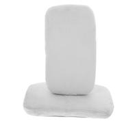 DECHOUS 2 Pièces Housses D'accoudoirs pour Chaise de Bureau, Coussins | Polyester, Amovibles et Portables, Compatibilité, pour Avant-bras et Coudes, Maison